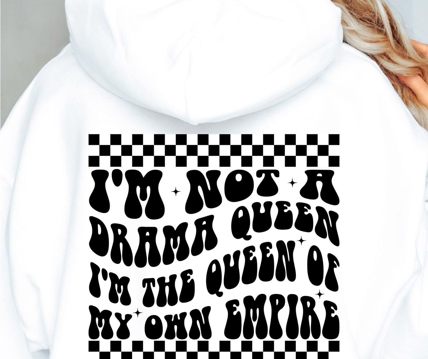 Im Not A Drama Queen Svg Files, Svg Tshirt, Png and Svg Sublimation Design, Svg Files For Cricut, Silhouette