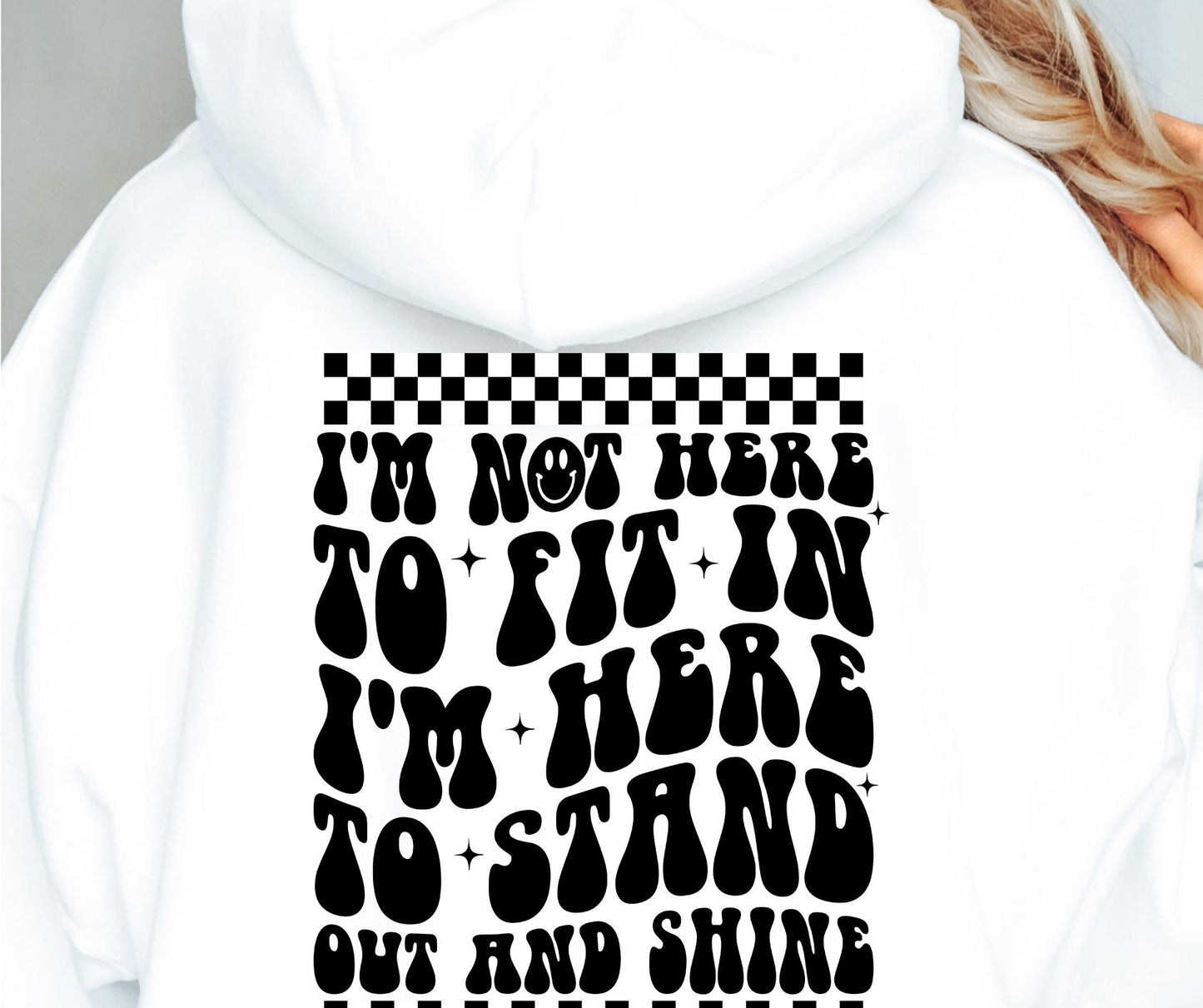 Im Not Here To Fit In Svg Files, Svg Tshirt, Png and Svg Sublimation Design, Svg Files For Cricut, Silhouette