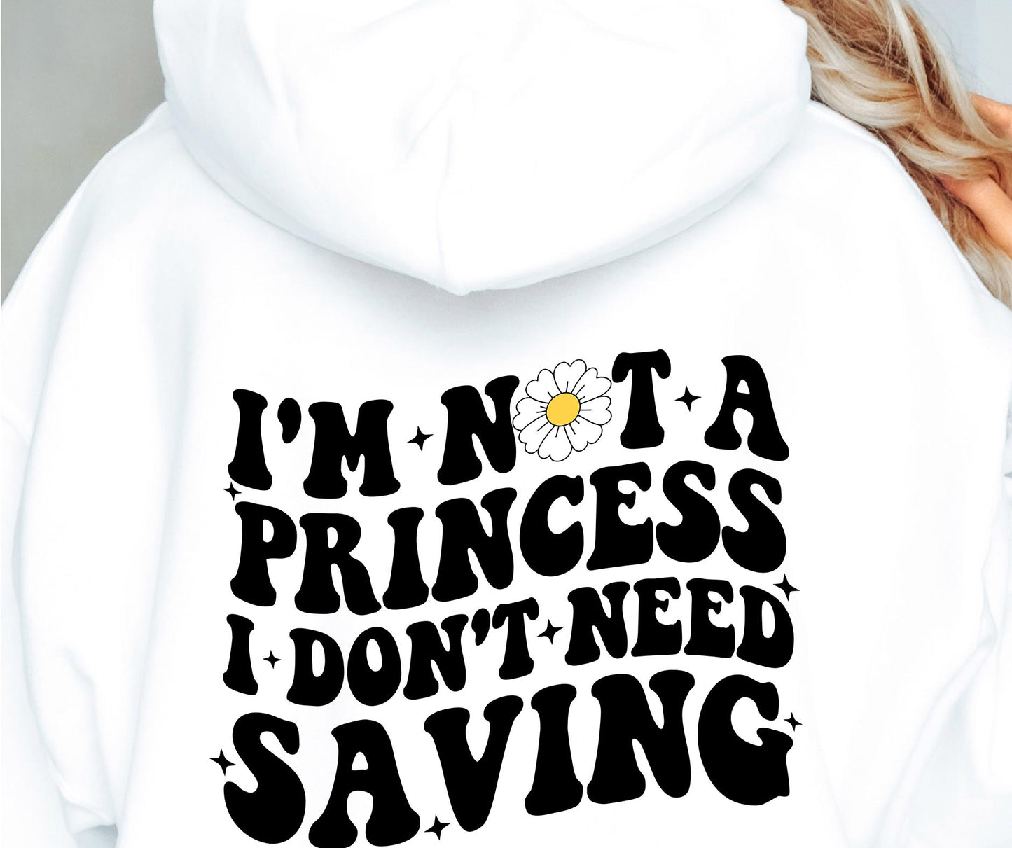 Im Not A Princess I Dont Need Saving Svg Files, Svg Tshirt, Png and Svg Sublimation Design, Svg Files For Cricut, Silhouette