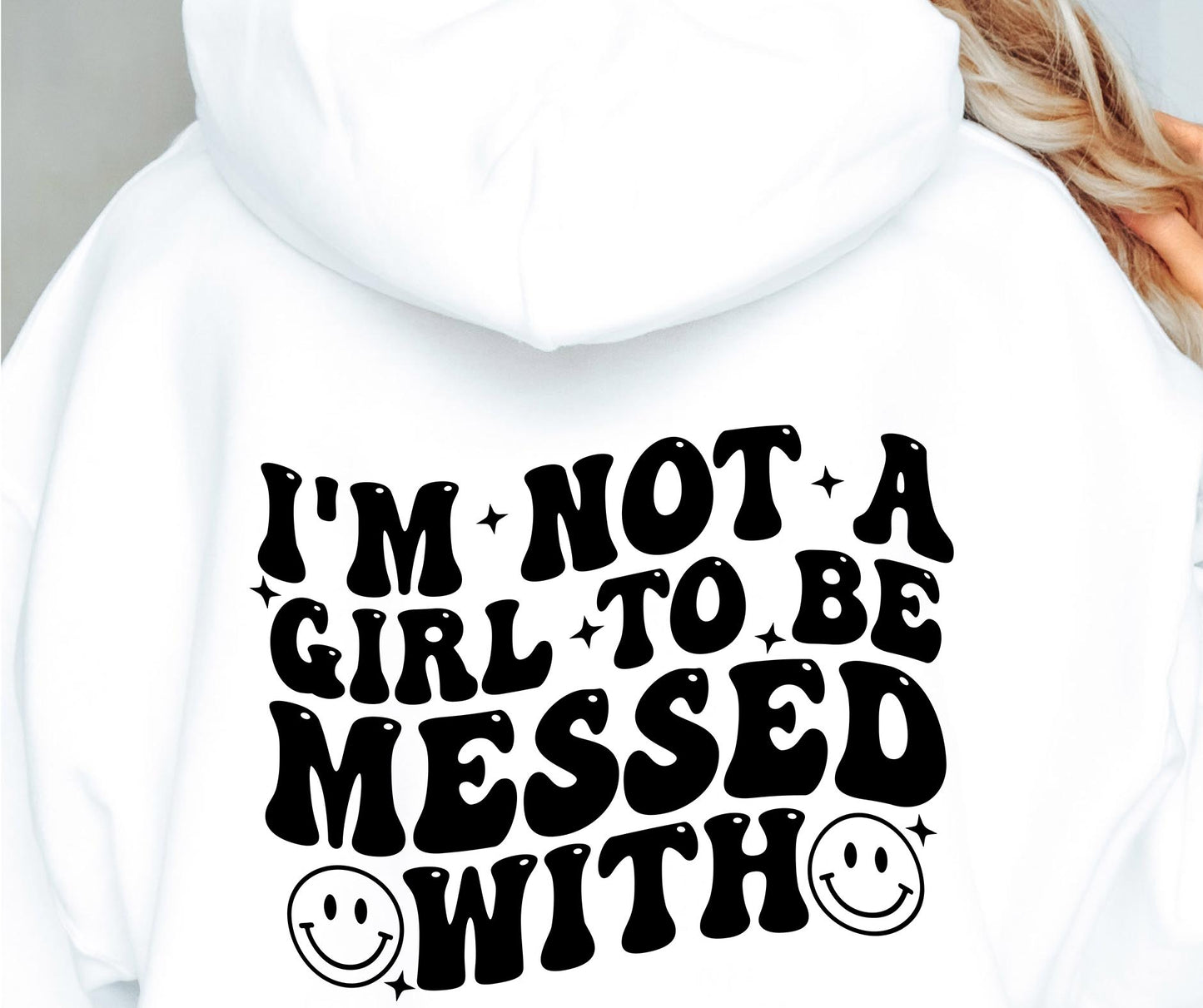 Im Not A Girl To Be Messed With Svg Files, Svg Tshirt, Png and Svg Sublimation Design, Svg Files For Cricut, Silhouette