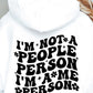 Im Not A People Person Svg Files, Svg Tshirt, Png and Svg Sublimation Design, Svg Files For Cricut, Silhouette