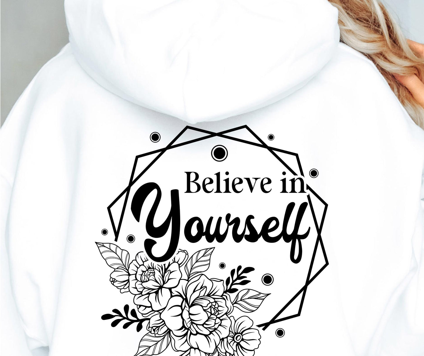 Believe In Yourself Svg Files, Svg Tshirt, Png and Svg Sublimation Design, Svg Files For Cricut, Silhouette