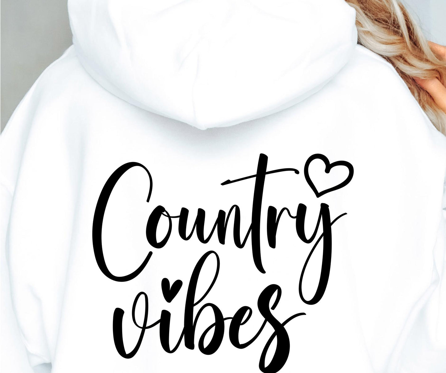 COUNTRY Vibes  SVG and PNG, Retro Font T-shirt Design, Svg Files For Cricut, Silhouette, Digital Download (1)