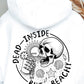 Dead Inside But Beachy Bone Skull Svg Files, Svg Tshirt, Png and Svg Sublimation Design, Svg Files For Cricut, Silhouette