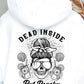 Dead Inside But Beachy Ribbon Svg Files, Svg Tshirt, Png and Svg Sublimation Design, Svg Files For Cricut, Silhouette