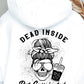 Dead Inside But Caffeinated Ribbon Svg Files, Svg Tshirt, Png and Svg Sublimation Design, Svg Files For Cricut, Silhouette