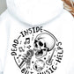 Dead Inside But Music Helps Skull Svg Files, Svg Tshirt, Png and Svg Sublimation Design, Svg Files For Cricut, Silhouette