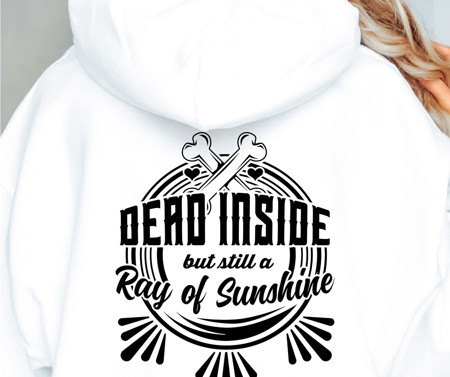 Dead inside but still a ray of sunshine  Svg Png, Sublimation Design, Sassy Retro Png svg, Sarcastic Png, Funny Quote, Sublimation Design,