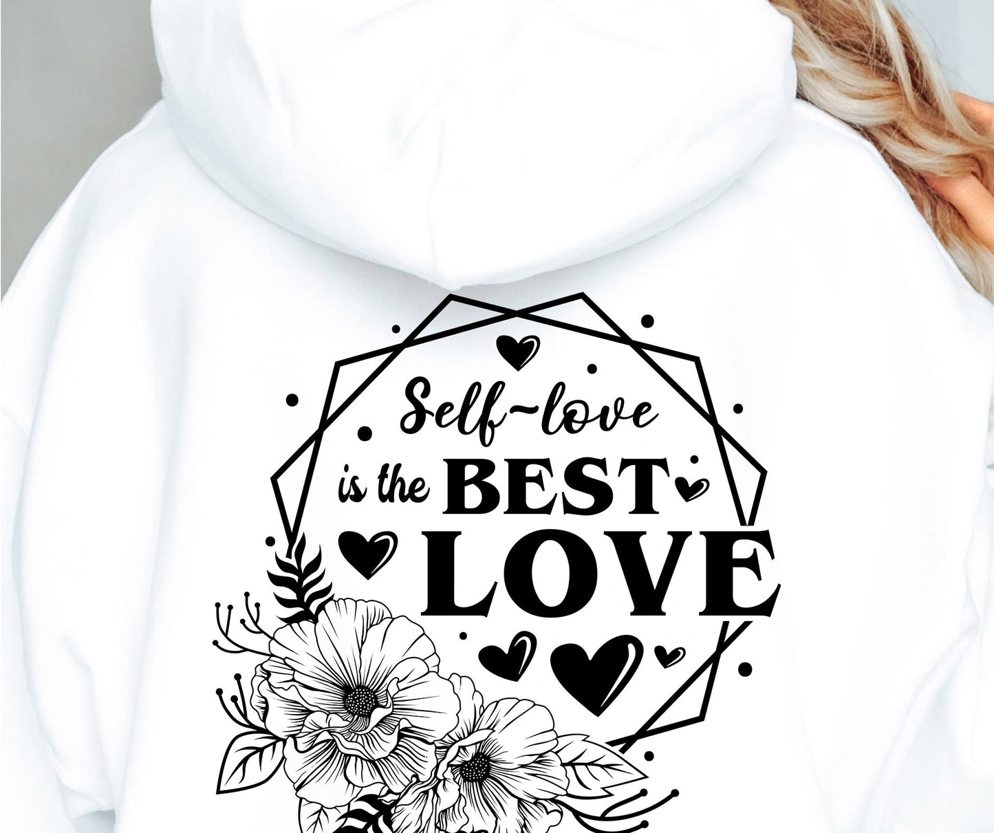 Self Love is the Best Love Svg Files, Svg Tshirt, Png and Svg Sublimation Design, Svg Files For Cricut, Silhouette