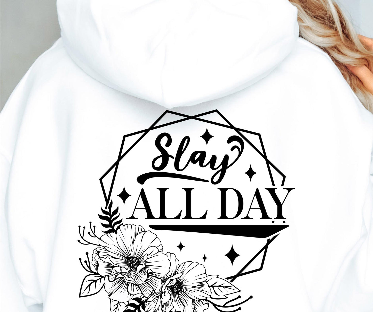 Slay All Day Svg Files, Svg Tshirt, Png and Svg Sublimation Design, Svg Files For Cricut, Silhouette (1)