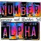 Alcohol Ink Number Plate Alphabet Uppercase Numbers PNG, Neon Ombre Alphabet PNG Digital Download - Tumblerwrapdesigns