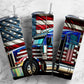 American Big Rig 20oz Sublimation Tumbler Designs, Semi Truck Flag 9.2 x 8.3” Straight Skinny Tumbler Wrap PNG, Mover Sublimation Design PNG - Tumblerwrapdesigns