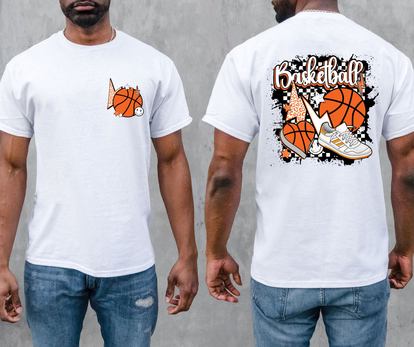 Sublimation PNG Sublimation PNG - Basketball Retro T-shirt Png Design, Retro Sublimation, Basketball Digital Download PNG File, Commercial Use-Tumblerwrapdesigns