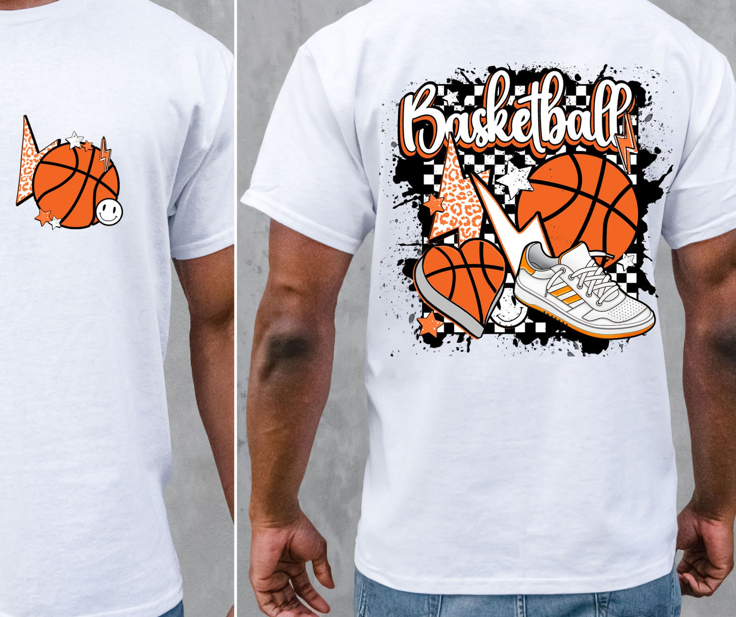 Sublimation PNG Sublimation PNG - Basketball Retro T-shirt Png Design, Retro Sublimation, Basketball Digital Download PNG File, Commercial Use-Tumblerwrapdesigns