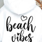 BEACH Vibes SVG and PNG, Retro Font T-shirt Design, Svg Files For Cricut, Silhouette, Digital Download (1) - Tumblerwrapdesigns