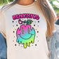 Sublimation PNG Sublimation PNG - Beautiful Crazy T-shirt Png Design, Skeleton Floral Sublimation, Motivational Digital Download PNG File,-Tumblerwrapdesigns