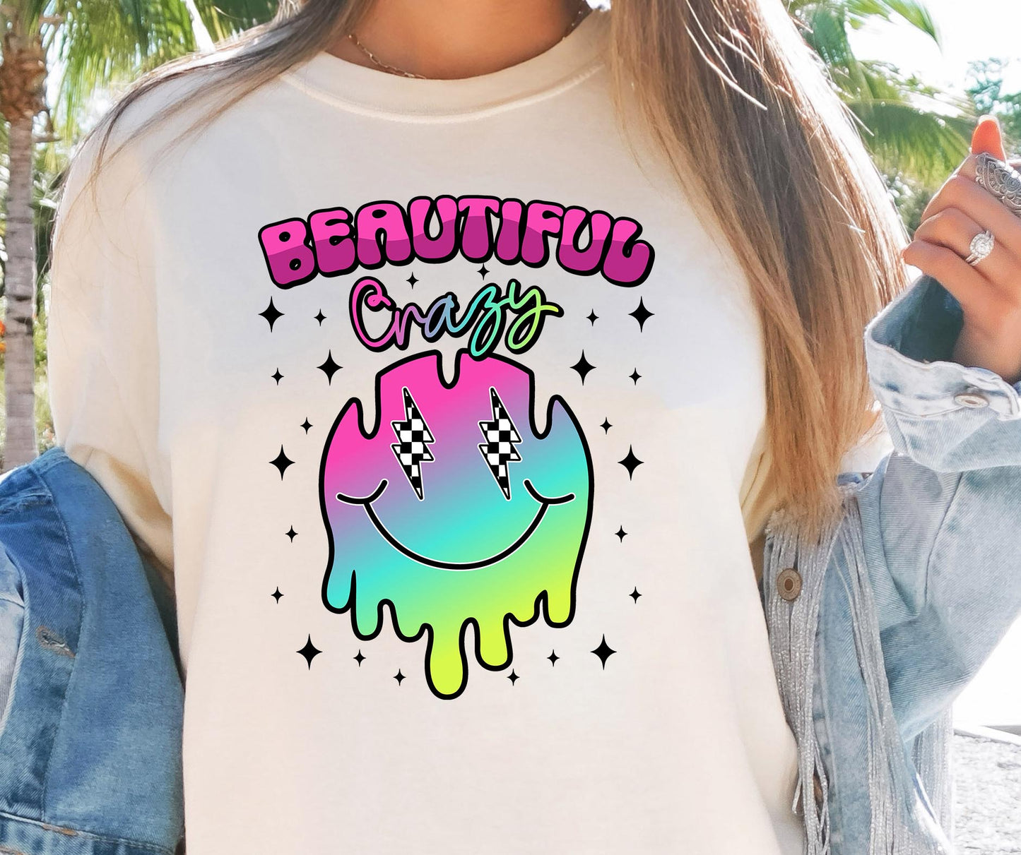 Sublimation PNG Sublimation PNG - Beautiful Crazy T-shirt Png Design, Skeleton Floral Sublimation, Motivational Digital Download PNG File,-Tumblerwrapdesigns