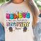 Sublimation PNG Sublimation PNG - Believe you can and your half way there T-shirt Png Design, Retro Hippy Sublimation, motivational Digital Download PNG File, Commercial Use (1)-Tumblerwrapdesigns