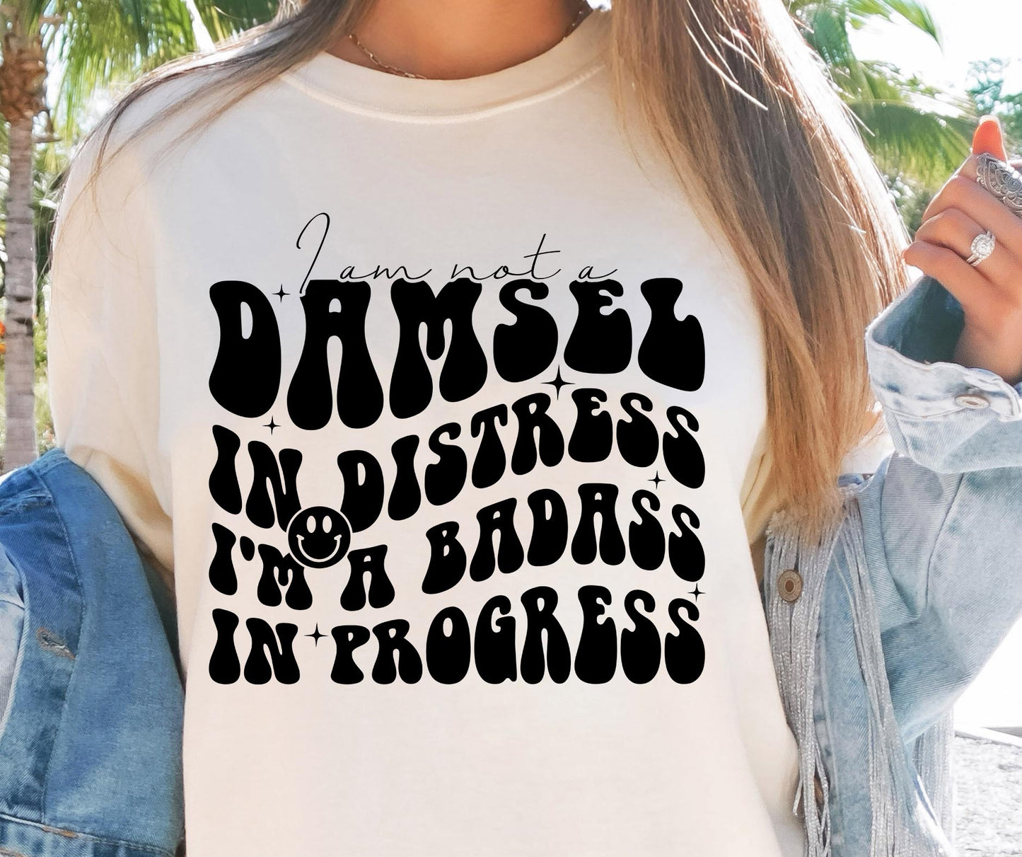 Im Not A Damsel In Distress Svg Files, Svg Tshirt, Png and Svg Sublimation Design, Svg Files For Cricut, Silhouette