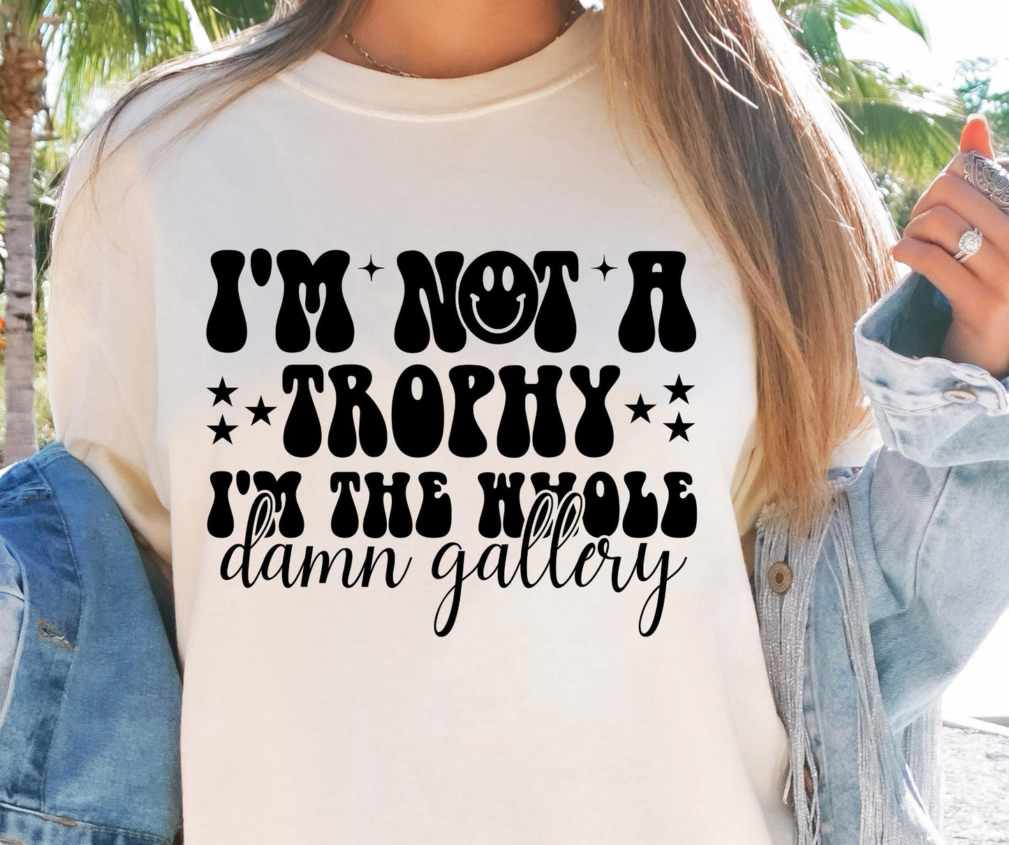 Im Not A Trophy Svg Files, Svg Tshirt, Png and Svg Sublimation Design, Svg Files For Cricut, Silhouette