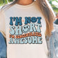 Im Not Short Im Concentrated Awesome Svg Files, Svg Tshirt, Png and Svg Sublimation Design, Svg Files For Cricut, Silhouette