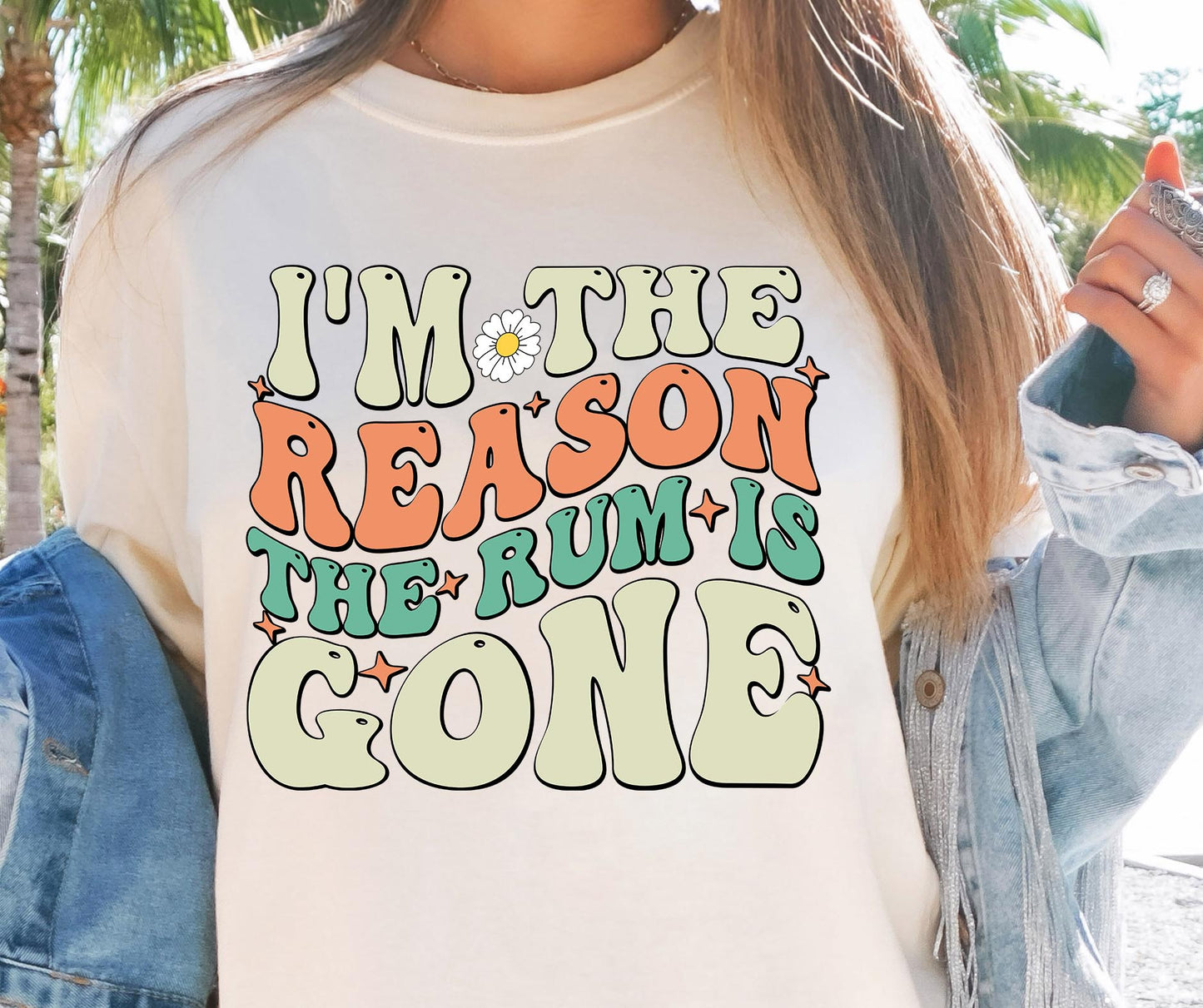 Im The Reason The Rum Is Gone Svg Files, Svg Tshirt, Png and Svg Sublimation Design, Svg Files For Cricut, Silhouette