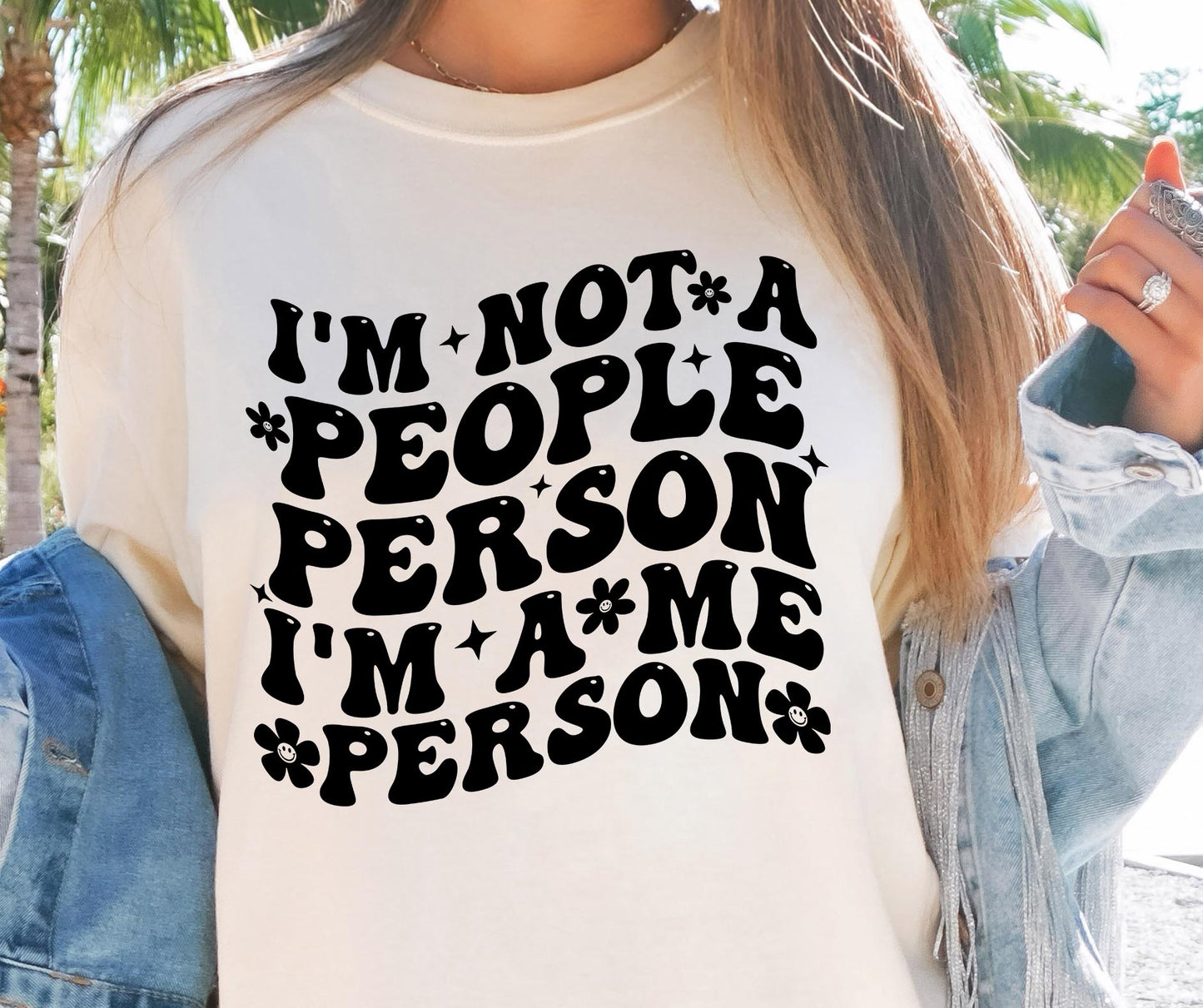 Im Not A People Person Svg Files, Svg Tshirt, Png and Svg Sublimation Design, Svg Files For Cricut, Silhouette