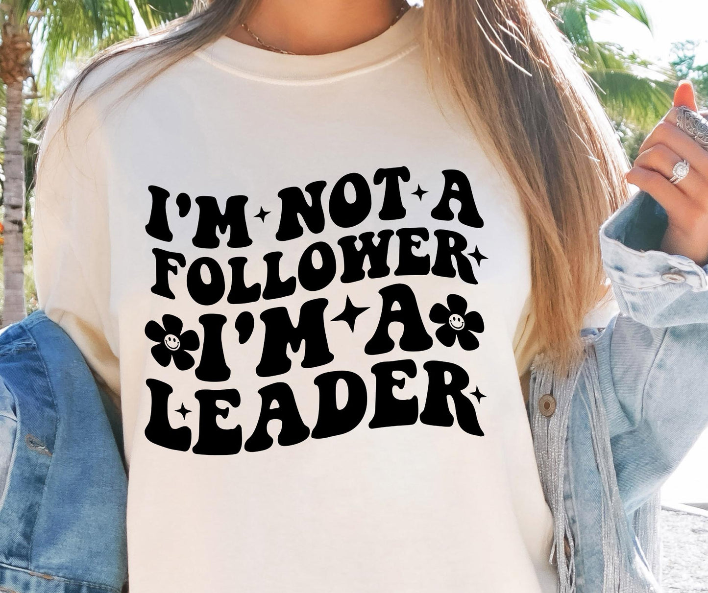 Im Not A Follower Im A Leader Svg Files, Svg Tshirt, Png and Svg Sublimation Design, Svg Files For Cricut, Silhouette