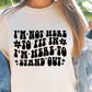 Im Not Here To Fit In Im Here To Stand Out Svg Files, Svg Tshirt, Png and Svg Sublimation Design, Svg Files For Cricut, Silhouette