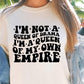 Im Not A Queen Of Drama Svg Files, Svg Tshirt, Png and Svg Sublimation Design, Svg Files For Cricut, Silhouette