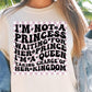 Im Not A Princess Waiting For Her Prince Svg Files, Svg Tshirt, Png and Svg Sublimation Design, Svg Files For Cricut, Silhouette