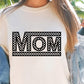 CHECKERED MOM SVG and PNG, Retro Font T-shirt Design, Svg Files For Cricut, Silhouette, Digital Download (1)