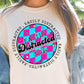 Sublimation PNG Sublimation PNG - Easily Distracted Club T-shirt Png Design, Retro Hippy Sublimation, Funny Mental health Digital Download PNG File, Commercial Use-Tumblerwrapdesigns