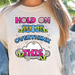 Sublimation PNG Sublimation PNG - Hold on let me overthink this T-shirt Png Design, Retro Hippy Sublimation, Cute Digital Download PNG File, Commercial Use-Tumblerwrapdesigns