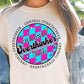 Sublimation PNG Sublimation PNG - Chronic overthinkers Club T-shirt Png Design, Retro Hippy Sublimation, Funny Mental health Digital Download PNG File, Commercial Use-Tumblerwrapdesigns