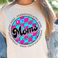 Sublimation PNG Sublimation PNG - Overstimulated Moms Club T-shirt Png Design, Retro Hippy Sublimation, Funny Mental health Digital Download PNG File, Commercial Use-Tumblerwrapdesigns