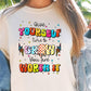 Sublimation PNG Sublimation PNG - Give yourself time to grow you are worth it T-shirt Png Design, Retro Hippy Sublimation, Inspirational Digital Download PNG File, Commercial Use (1)-Tumblerwrapdesigns