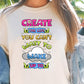 Sublimation PNG Sublimation PNG - Create the life you cant wait to wake up to T-shirt Png Design, Retro Hippy Sublimation, Inspirational Digital Download PNG File, Commercial Use (1)-Tumblerwrapdesigns