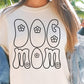 Flower Dog Mom T-shirt Svg Png Design, Retro Groovy Sublimation, Dog Mom  Digital Download PNG File, Svg File, Commercial Use Matching Pocket Front Back