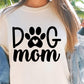 Dog Mom Paw Print T-shirt Svg Png Design, Retro Groovy Sublimation, Dog Mom  Digital Download PNG File, Svg File, Commercial Use Matching Pocket Front Back