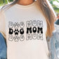 Dog Mom Wave T-shirt Svg Png Design, Retro Groovy Sublimation, Dog Mom  Digital Download PNG File, Svg File, Commercial Use Matching Pocket Front Back