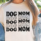 Dog Mom Wavy Retro T-shirt Svg Png Design, Retro Groovy Sublimation, Dog Mom  Digital Download PNG File, Svg File, Commercial Use Matching Pocket Front Back