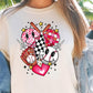 Sublimation PNG Sublimation PNG - Pink Baseball GIrls T-shirt Png Design, Retro Smile Sublimation, Groovy Vibes Digital Download PNG File, Commercial Use-Tumblerwrapdesigns