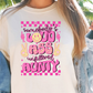 Sublimation PNG Sublimation PNG - Loud Ass Aunty Aunt T-shirt PNG Design, Sublimation Tee Motivational Digital Download PNG File, Commercial Use-Tumblerwrapdesigns