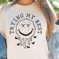 Sublimation PNG Sublimation PNG - Trying My Best Dead Face Emoji T-shirt PNG Design, Sublimation Tee Motivational Digital Download PNG File, Commercial Use-Tumblerwrapdesigns