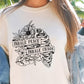 Sublimation PNG Sublimation PNG - Inhale peace exhale chaos Boho T-shirt Png Design, Skeleton Floral Sublimation, Motivational Digital Download PNG File,-Tumblerwrapdesigns