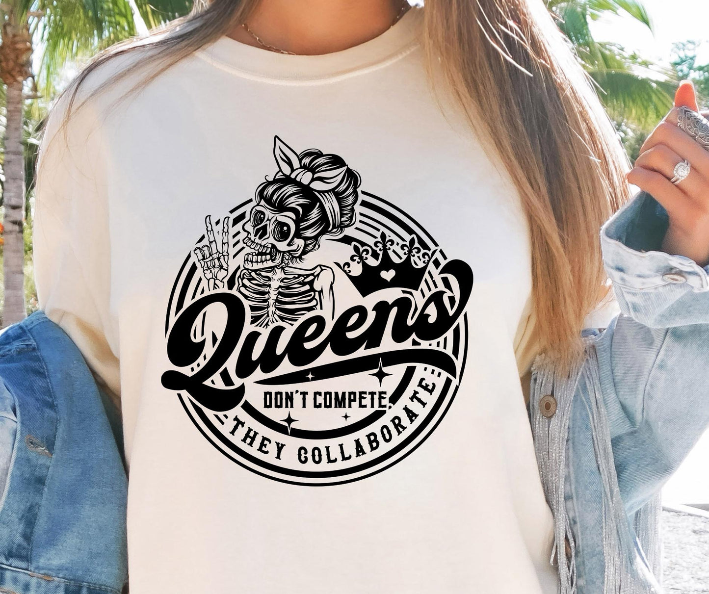 Queens dont compete Queens dont compete Svg Png, Sublimation Design, Sassy Retro Png svg, Sarcastic Png, Funny Quote, Sublimation Design, shirt design